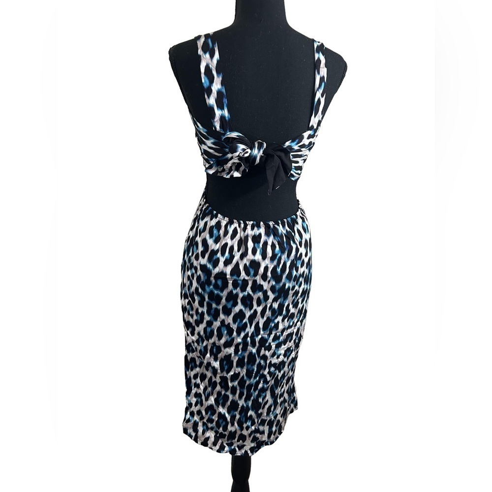 NWT OLIVACEOUS LEOPARD PRINT DRESS - Picture 2 of 8